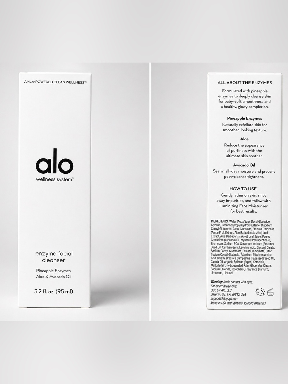 ALO Yoga Enzyme Facial Cleanser - White
